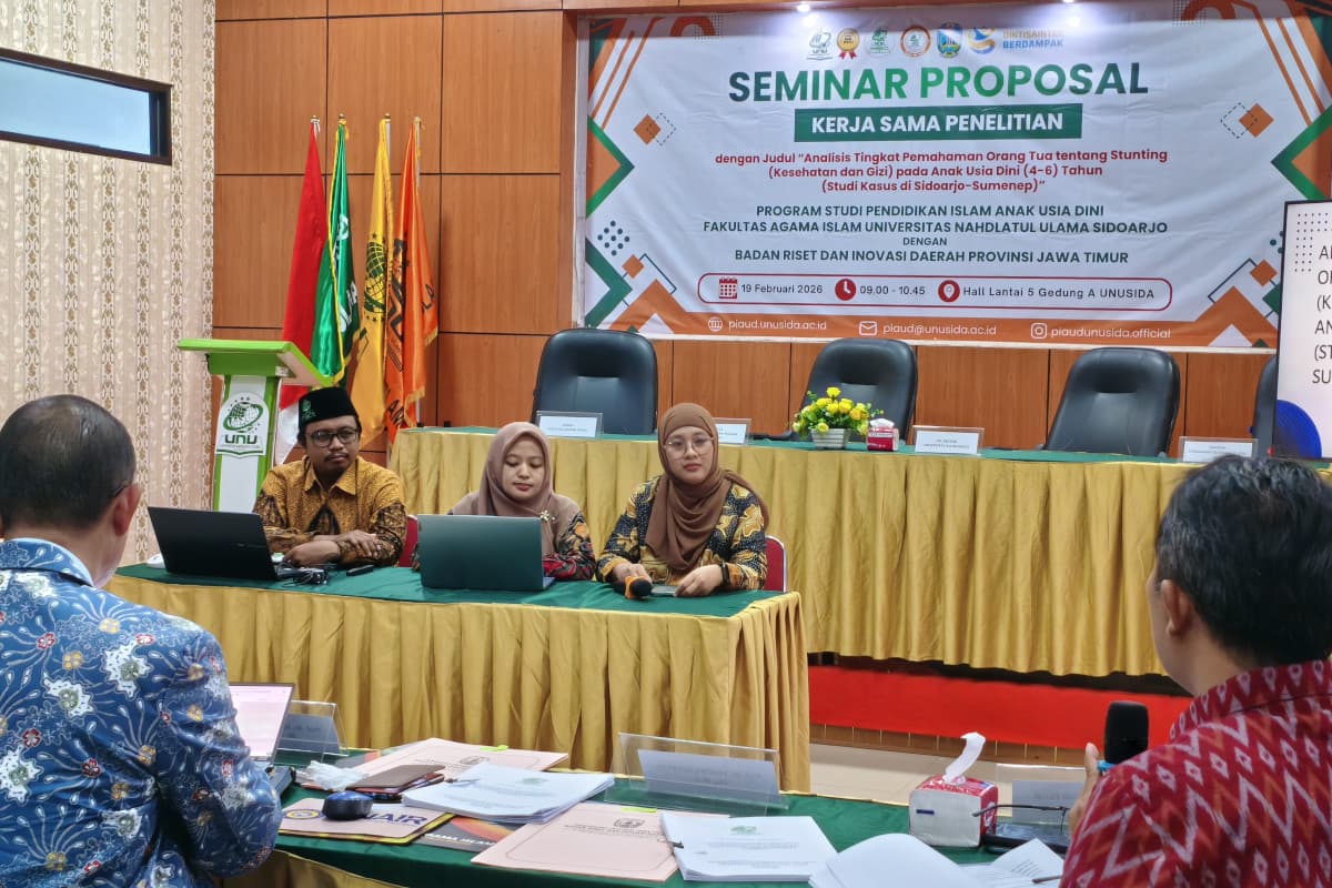 UNUSIDA Gandeng BRIDA Jatim Teliti Pemahaman Orang Tua tentang Stunting